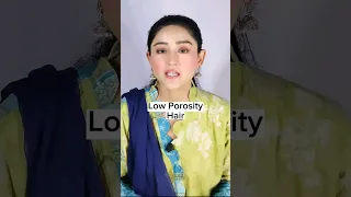Low Porosity Hair Care 🌸#lowporosityhair #haircare  #hairtypes  #shamsandrimsha #splitends