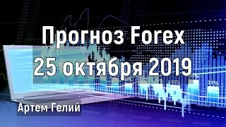 Прогноз форекс на 25.10.2019