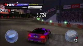 [PSP] Juiced 2 Hot Import Nights HIN - 360 Degree Drifting