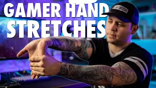 5 Stretches Gamers can do for HAND PAIN
