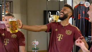 The Paulaner ❌ Bayern Challenge with Team Choupo-Moting/Pavard 🆚 Team Sabitzer/Ulreich 🍺💪