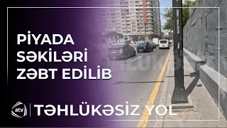 Piyada səkiləri zəbt edilib, insanların gediş-gəlişi çətinləşib / Təhlükəsiz yol