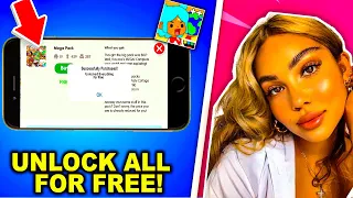 how to UNLOCK Everything in toca life world for free !