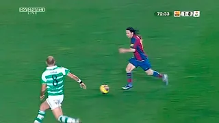 Lionel Messi vs Racing Santander (Home) 2007-08 English Commentary