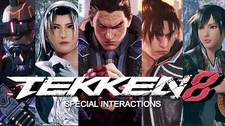 My TEKKEN 8 Character Interactions - RAGE ARTS, INTROS, AND MORE - REACTION