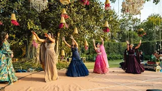 Ladies Sangeet performance | Makhna | Role Pe Gaya #Zoegotnitted