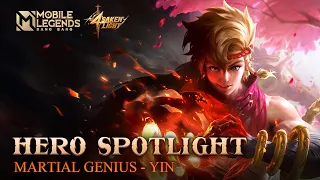 Hero Spotlight | Yin | Martial Genius | Mobile Legends: Bang Bang