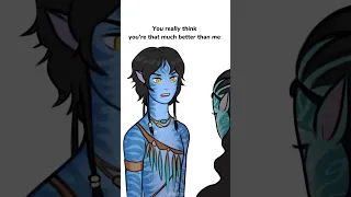 What if Tsireya was a bully #avatarthewayofwater #avatar #avatar2 #kiri #digitalart #art #tsireya