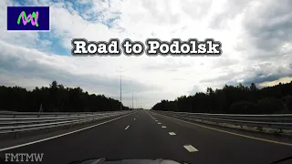 Driving in Russia - Tskad - Podolsk - Scenic Drive - Follow Me asmr