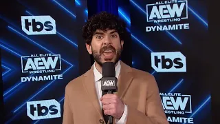 Tony Khan Cuts Very Incoherent Speech During ROH.
