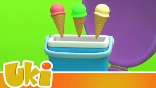 Uki - Summer Activities 🍦🏕️☀️| Videos for Kids