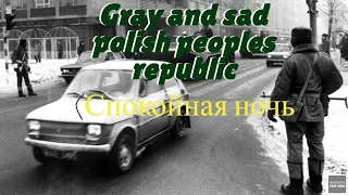 Gray and sad Polish Peoples Republic (Спокойная ночь)