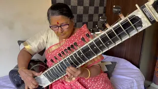 Raag Hamsadhwani - Vaathaapi Ganapatim - Sitar | Meena Raman