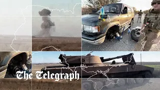 Russian rocket attack 'targets' British humanitarian aid group in Ukraine | Life on the frontline