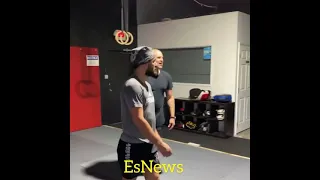 Jake Paul working with Jorge Masvidal to Ko ben askren in 3 seconds