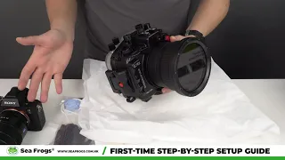 First-time step-by-step setup guide. Sea Frogs Waterproof Camera Housings