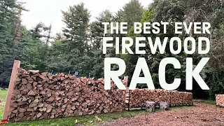 The Best Firewood Rack Vs Firewood Brackets. Review, Assembly and Comparison.