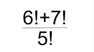 CÓMO OPERAR UNA FRACCIÓN CON FACTORIALES. Matemáticas Básicas