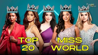 71st Miss World Top 20 Crown Favorites (English Subtitles)