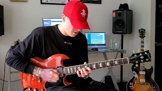 Gibson SG Jazz Tone - Blue Mitchell - I'll Close My Eyes - Solo cover