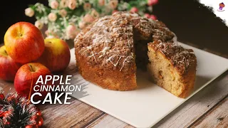 Apple Cinnamon Cake | Soft Moist Apple Cake | Christmas Cake