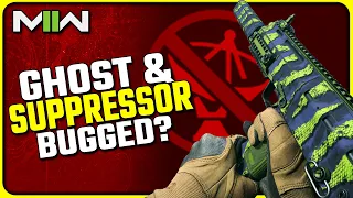 Ghost & Suppressors are Bugged in Modern Warfare II?