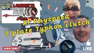 AF Rayspeed 8 plate Python clutch