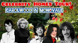 CELEBRITY Homes Tour of HOLMBY HILLS