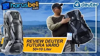 REVIEW DEUTER FUTURA VARIO 50+10L