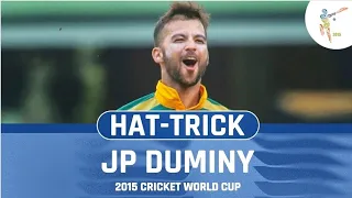 World Cup Hat-Tricks: JP Duminy shines in Sydney | CWC 2015#icc #iccworldcup #cricket #sport