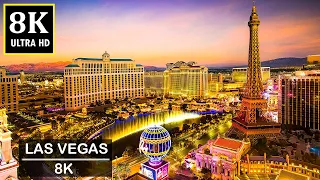 Las Vegas 8k, Nevada, United States of America - 8K ULTRA HD VIDEO [Travel Guide 2024]