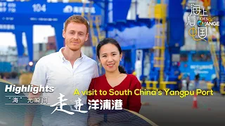 A visit to South China's Yangpu Port