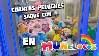 CUANTOS PELUCHES PUEDO SACAR CON 50 PESOS? SOY MALISIMO:(