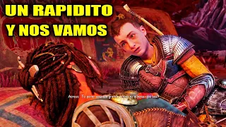 Atreus quiere hacer el delicioso con angrboda-  GOD OF WAR RAGNAROK PS5 ESPAÑOL