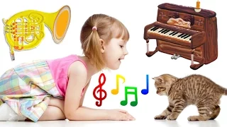 Musical Instruments for Kids – The Little Orchestra | MusicMakers with KIDS & ANIMALS - Funny videos