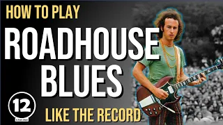 Roadhouse Blues - The Doors - Guitar Lesson