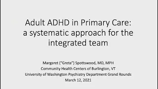 Clinical approach to Adult ADHD