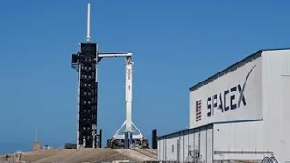 Watch liftoff: NASA, Space X to launch first commercial crew rotation mission to ISS