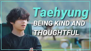 Taehyung (V) Being Kind and Thoughtful