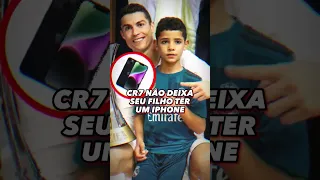 CR7 proíbe seu filho de ter celular #futebol #cristianoronaldo #cr7