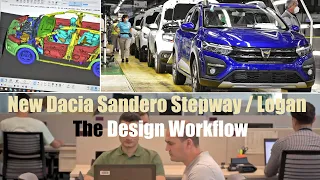 The new Dacia Sandero Stepway & Logan design workflow story