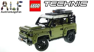LEGO Technic 42110 Land Rover Defender - Lego Speed Build Review