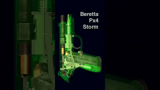 Beretta Px4 Storm pistol. X-Ray view #shorts