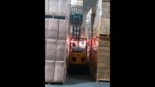 Real mad Forklift driving Skills