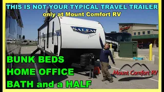 New 2023 Forest River Salem 29BDBX Review | Mount Comfort RV