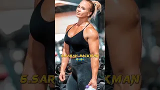 Top 10 Most Beautiful Female Bodybuilders 🧐🧐 | #shorts #viral
