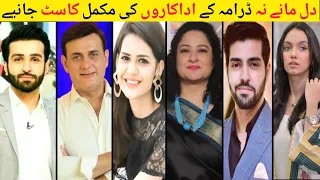 Dil Manay Na Drama Epi 01 02 03 Complete Cast | Dil Manay Na  Drama Actors Real Names | #dilmanayna