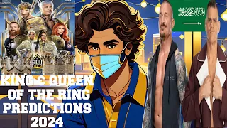 KING  & QUEEN OF THE RING PREDICTIONS 2024