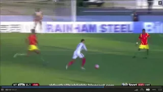 Nathan Redmond Fantastic Long Range Goal - England U21 6-1 Guinea U23 23.05.2016 HD