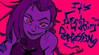 Brave As A Noun - Arcane Jinx animatic (flash warning)